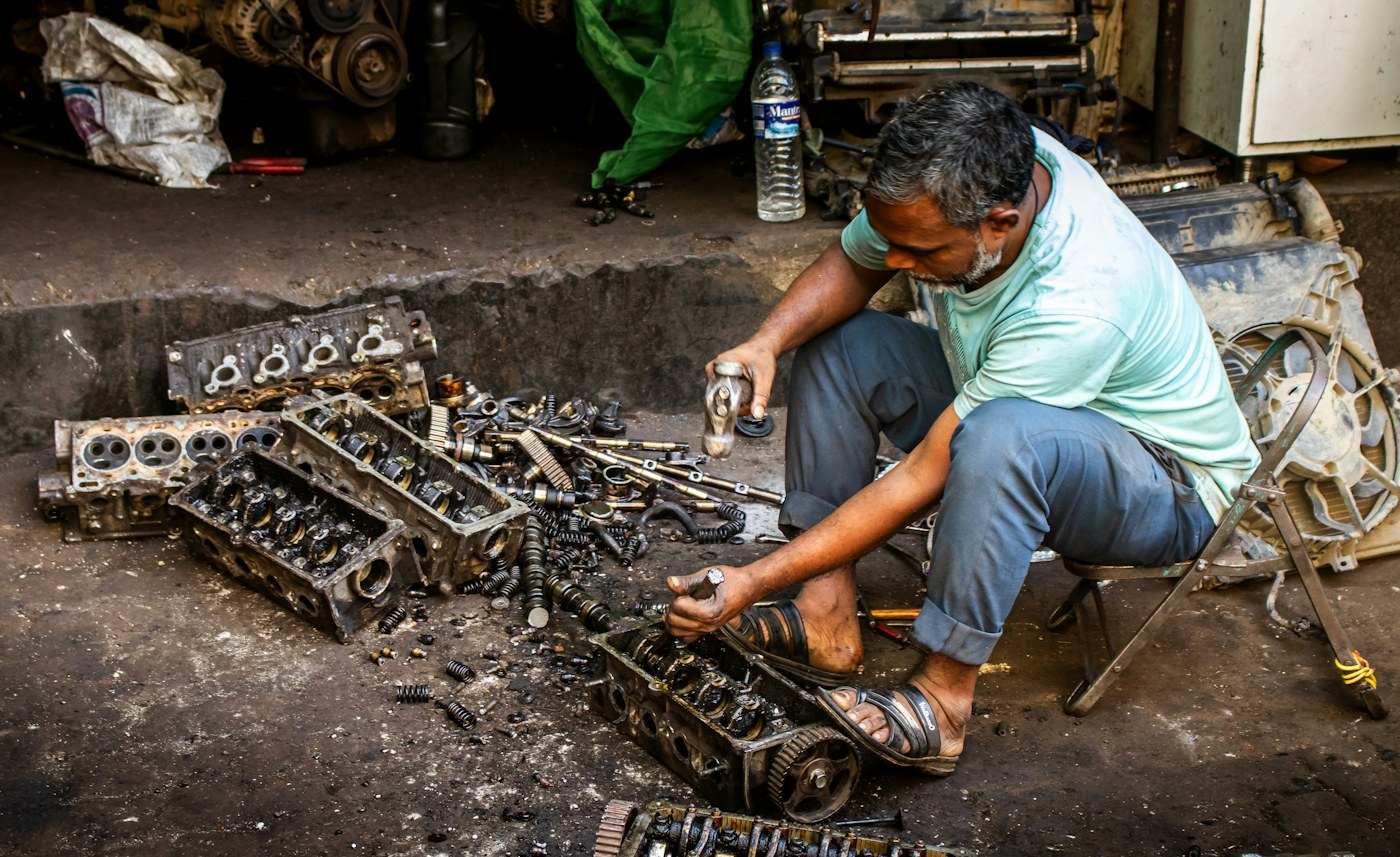 Automotive mechanic and repair work