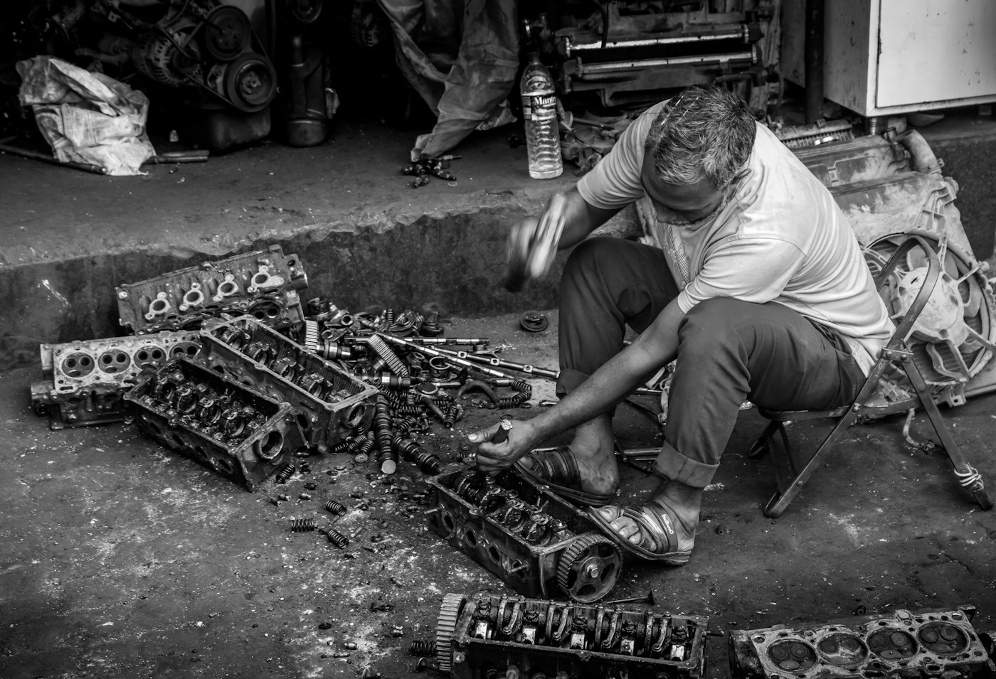 Automotive mechanic and repair work